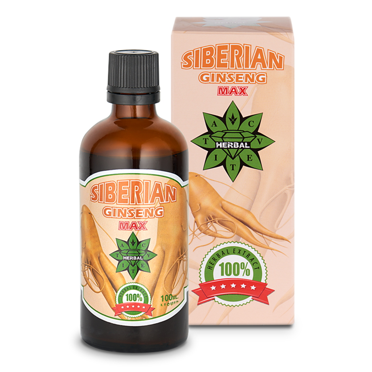 Extracto de Ginseng Siberiano (100 ml)