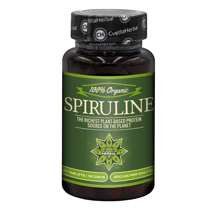Espirulina Orgánica (100 comprimidos x 400 mg)
