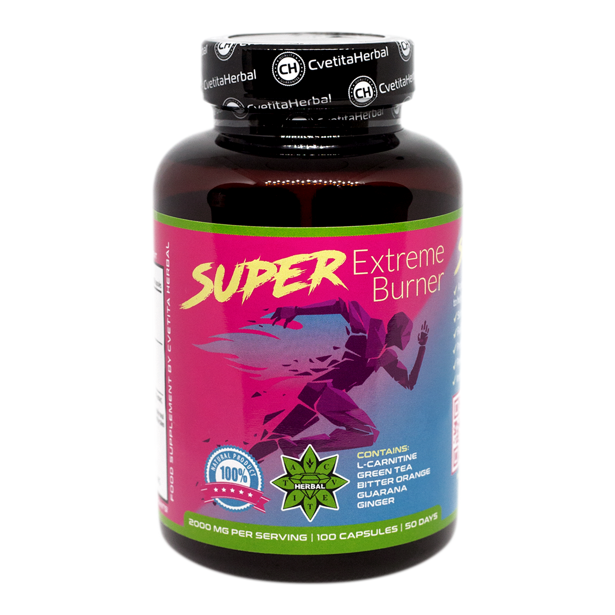 Super Extreme Burner (100 cáps. x 1000 mg)
