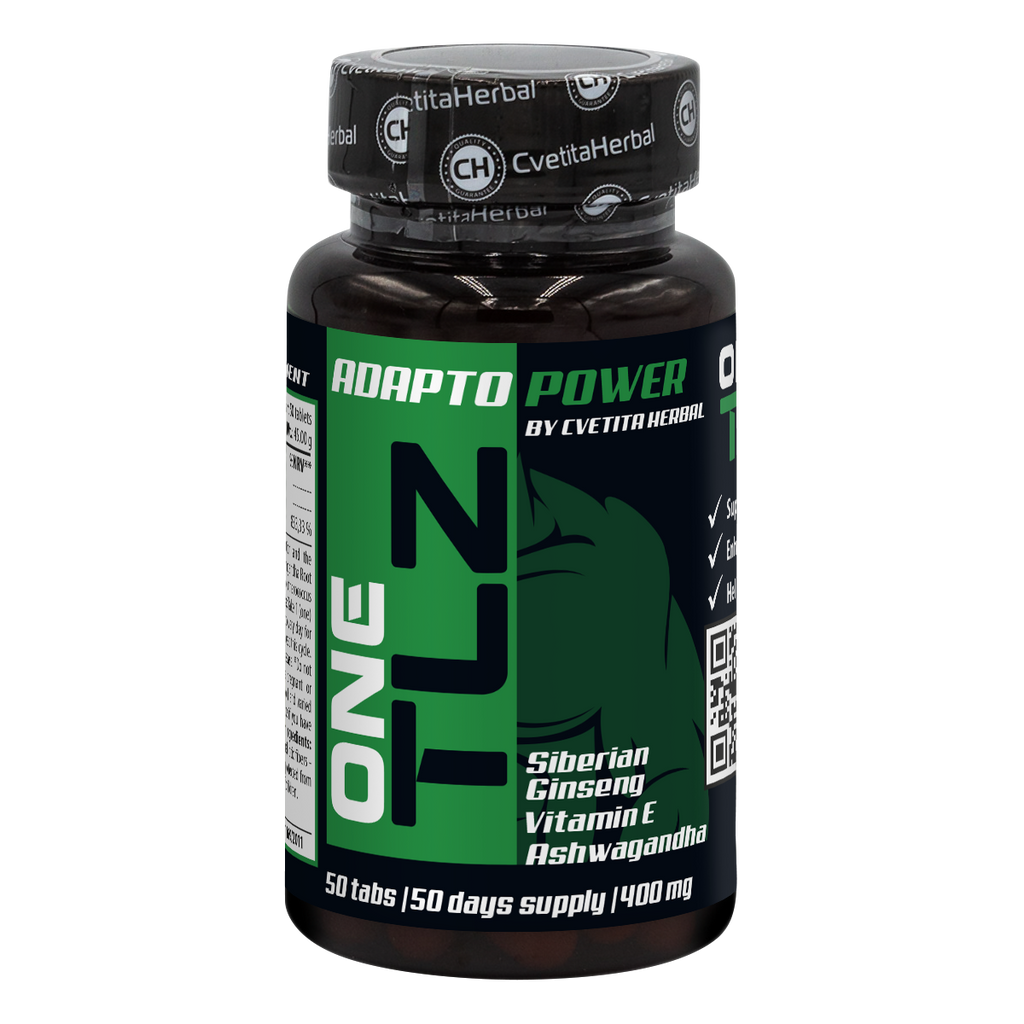TLZ Adapto Power - Ginseng Siberiano, Ashwagandha, Vitamina E (50 comp.)