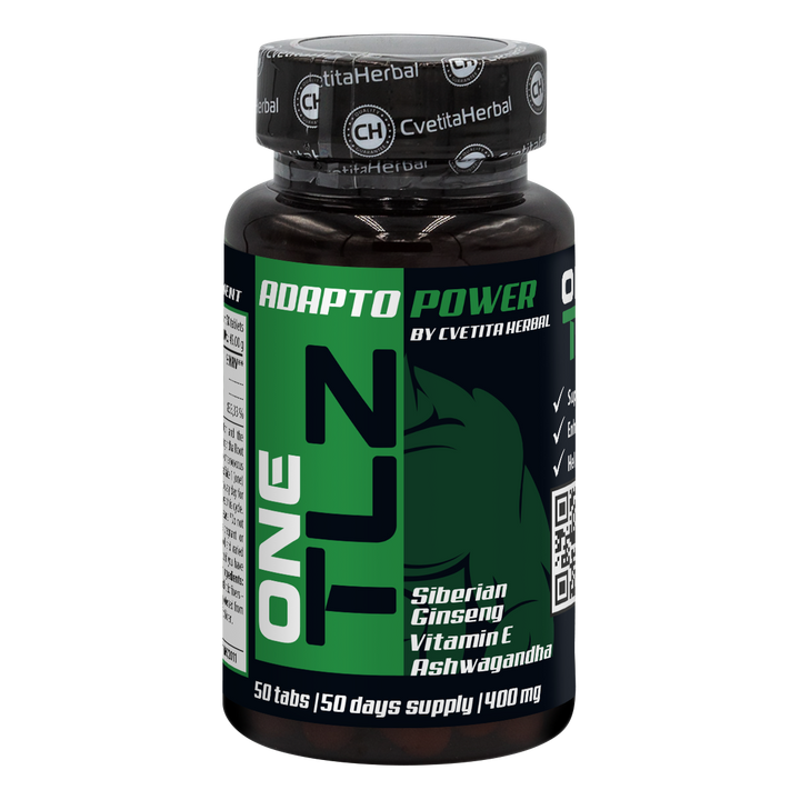 TLZ Adapto Power - Ginseng Siberiano, Ashwagandha, Vitamina E (50 comp.)