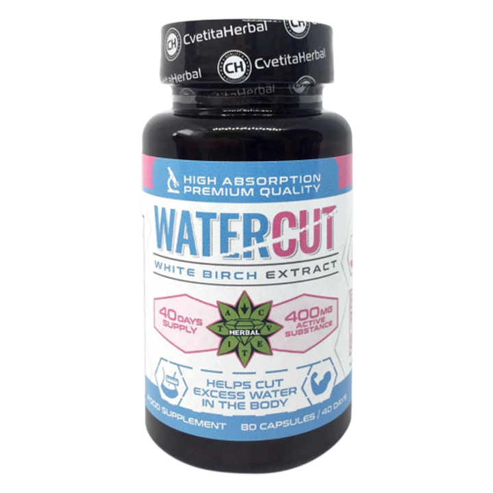 PACK COMBO: Té Verde con Cacao 100 ml + Water Cut (Extracto de abedul blanco) 80 cáps.